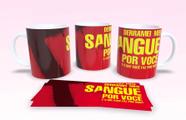Caneca de Porcelana 325ml Decorada Frases Religiosas Caneca de Porcelana 325ml Decorada Frases Religiosas