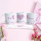 Caneca de Porcelana 325ml Decorada Mães Estampa 38