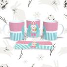 Caneca de Porcelana 325ml Decorada Páscoa Páscoa 14