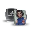 Caneca de Porcelana 325ml Decorada Princesas Branca de Neve para Café Chá Chocolate Uso Diário Caneca de Porcelana 325ml Decorada Princesas Branca de Neve para Café Chá Chocolate Uso Diário