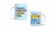 Caneca de porcelana 325ml eu te amo pai