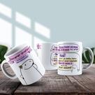 Caneca De Porcelana 325ml Flork Profissões Feminino Designer Gráfico