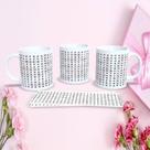 Caneca de Porcelana 325ML Mães Estampa 109 Decorada Dia das Mães Branco Outras Marcas