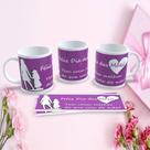 Caneca de Porcelana 325ML Mães Estampa 118 Decorada Dia das Mães Branco Outras Marcas