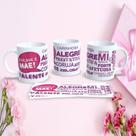 Caneca de Porcelana 325ML Mães Estampa 94 Dia das Mães Temática Branco Outras Marcas