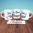 Caneca de Porcelana 325ml Personalizada Casal Decorada Casal 1