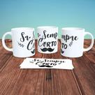 Caneca de Porcelana 325ml Personalizada Casal Decorada Casal 2