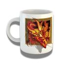 Caneca de Porcelana 325ml Personalizada com Design 3D Exclusivo