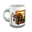 Caneca de Porcelana 325ml Personalizada com Design 3D Exclusivo