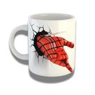 Caneca de Porcelana 325ml Personalizada com Design 3D Exclusivo