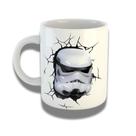 Caneca de Porcelana 325ml Personalizada com Design 3D Exclusivo