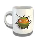 Caneca de Porcelana 325ml Personalizada com Design 3D Exclusivo