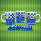 Caneca de Porcelana 325ml Personalizada Decorada Turma do Chaves Bruxa do 71