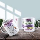 Caneca de Porcelana 325ml Personalizada Flork Profissões Feminino