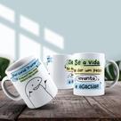 Caneca de Porcelana 325ml Personalizada Flork Profissões Masculino