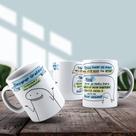 Caneca de Porcelana 325ml Personalizada Flork Profissões Masculino