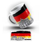 Caneca de Porcelana Alemanha Pontos Turísticos 325 ml. Caneca de Porcelana Alemanha Pontos Turísticos 325 ml.