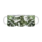 Caneca de Porcelana Botânica Monstera Natureza 325ml