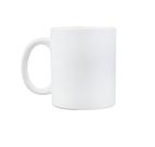 Caneca de porcelana branca para personalizações 325 ml