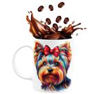 Caneca de Porcelana Cachorro Yorkshire Terrier 325ml I'm cute