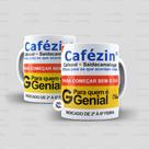 Caneca de porcelana Cafézin café para quem é genial Caneca de porcelana Cafézin café para quem é genial