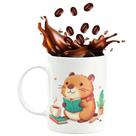 Caneca de Porcelana Capivara 325ml Scarf Coffee Caneca de Porcelana Capivara 325ml Scarf Coffee