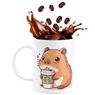 Caneca de Porcelana Capivara 325ml Star Coffee Caneca de Porcelana Capivara 325ml Star Coffee