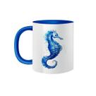Caneca de Porcelana Cavalo Marinho 325mL