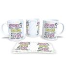 Caneca de Porcelana com Estampa Especial para Professoras