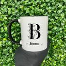 caneca de porcelana com o nome Bruna 325 ml - unitário