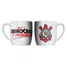 Caneca de Porcelana Corinthians 360ml Oficial Licenciada Café e Bebidas