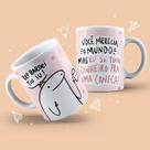 Caneca de Porcelana de Aniversário Bento Flork