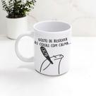 Caneca de Porcelana Decorativa Flork - Serenidade e Estilo Caneca de Porcelana Decorativa Flork - Serenidade e Estilo