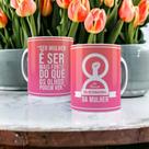Caneca de Porcelana Dia Internacional da Mulher