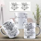 Caneca de porcelana Direito, faço direito sim Caneca de porcelana Direito, faço direito sim