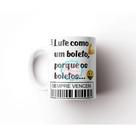 Caneca De Porcelana Divertida Lute Como Um Boleto