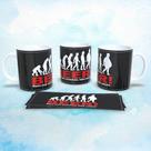 Caneca de Porcelana Divertidas Estampa 20 325ml para Bebidas Quentes e Frias com Alça Ergonômica Caneca de Porcelana Divertidas Estampa 20 325ml para Bebidas Quentes e Frias com Alça Ergonômica