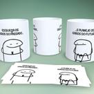 Caneca de Porcelana Flork Frases Estampa 19 325ML Branco Compatível com micro-ondas Outras Marcas Caneca de Porcelana Flork Frases Estampa 19 325ML Branco Compatível com micro-ondas Outras Marcas