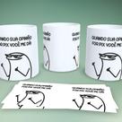Caneca de Porcelana Flork Frases Estampa 33 para Café Chá Ou Chocolate Quente com Estampa Durável Caneca de Porcelana Flork Frases Estampa 33 para Café Chá Ou Chocolate Quente com Estampa Durável