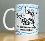 Caneca de porcelana flork profissões