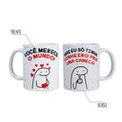Caneca de porcelana Flork - Você merece o mundo Caneca de porcelana Flork - Você merece o mundo