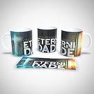 Caneca de Porcelana Frases Religiosas Estampa 9 325ML Branco Outras Marcas Caneca de Porcelana Frases Religiosas Estampa 9 325ML Branco Outras Marcas