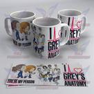 Caneca de Porcelana - Greys Anatomy
