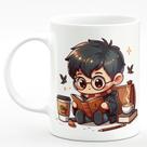 Caneca de Porcelana Harry Potter 325ml Study