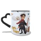 Caneca de Porcelana Harry Potter com Alça de Coração