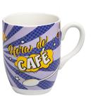 Caneca de Porcelana Hora do Café 350ml - Ideal para Bebidas Quentes Caneca de Porcelana Hora do Café 350ml - Ideal para Bebidas Quentes