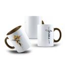 Caneca de Porcelana Jesus Cristo Cristã Fé Cristianismo
