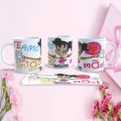 Caneca de Porcelana Mães Estampa 36 325ML Decorada Dia das Mães Branco Outras Marcas