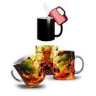 Caneca de Porcelana Mágica Uzumaki Naruto Shippuden Konoha Caneca de Porcelana Mágica Uzumaki Naruto Shippuden Konoha