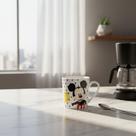 Caneca De Porcelana Mickey Hello - Mickey & Minnie